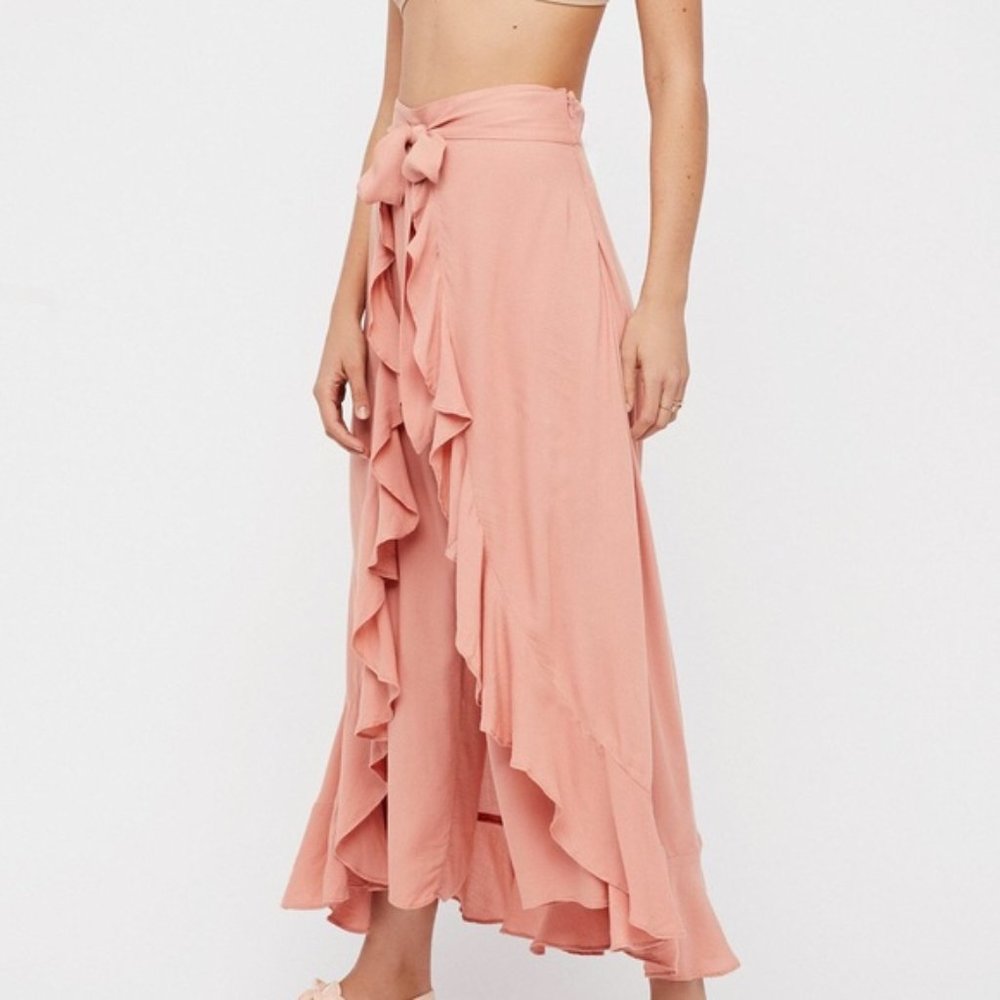 Free People Singing in the Mountains Blush Pants